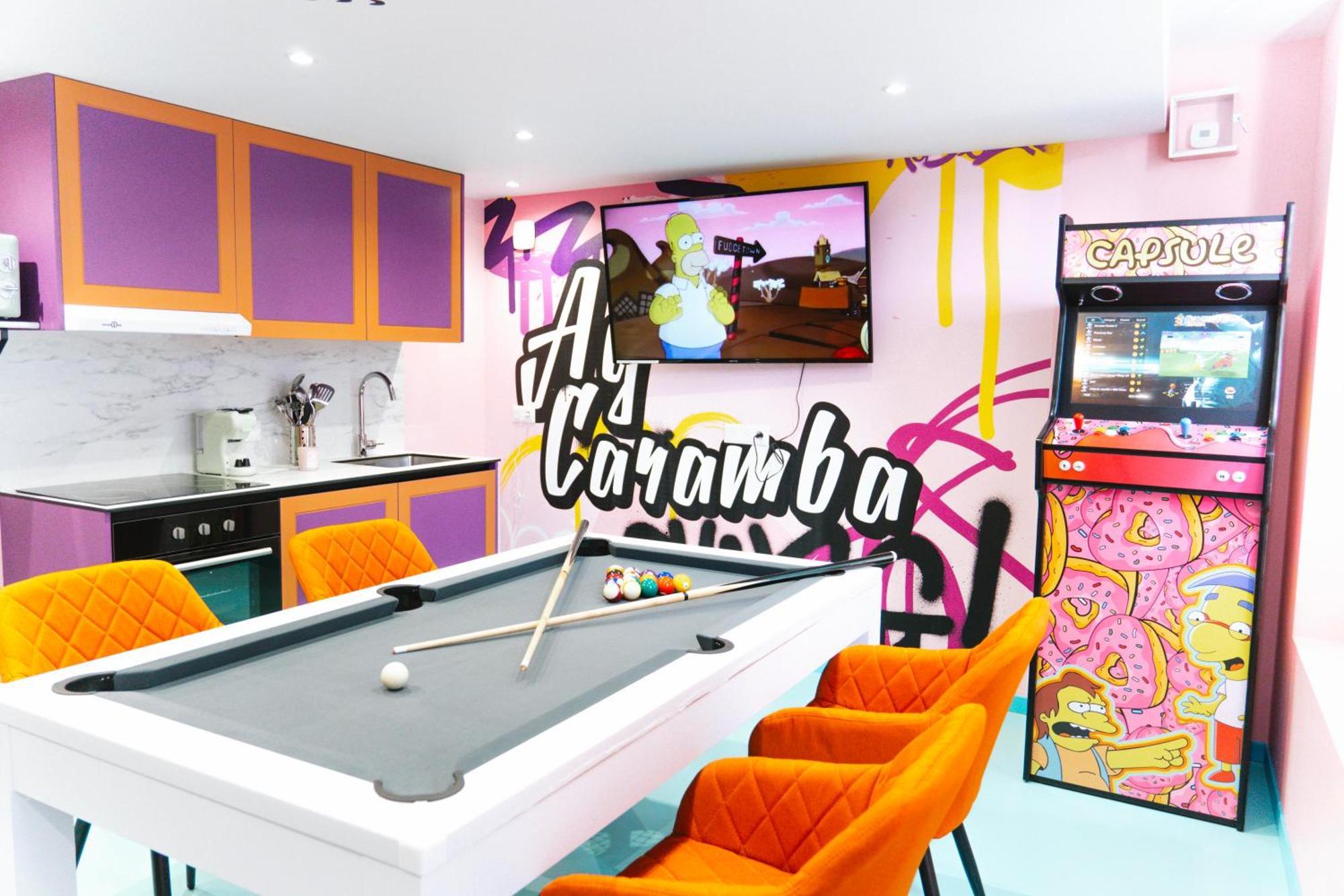 Capsule Springfield - Balneo -Sauna - Billard Douai Bagian luar foto