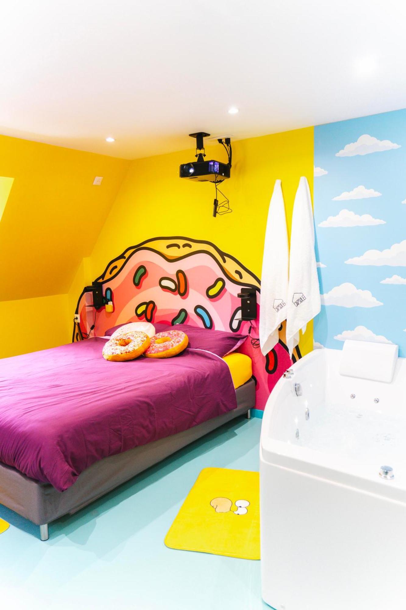 Capsule Springfield - Balneo -Sauna - Billard Douai Bagian luar foto